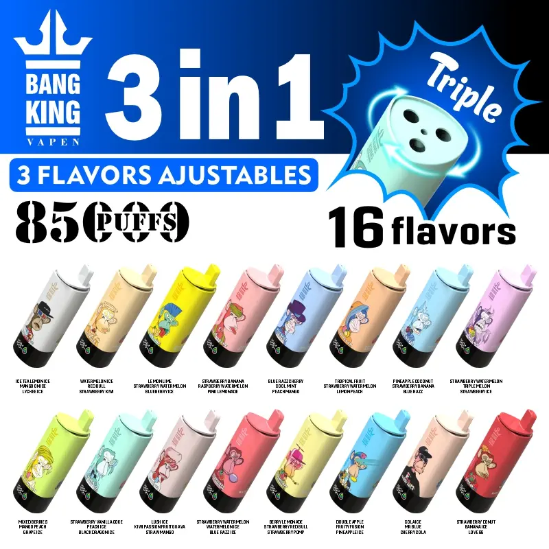BANG KING Triple 85000 3u1 Vape