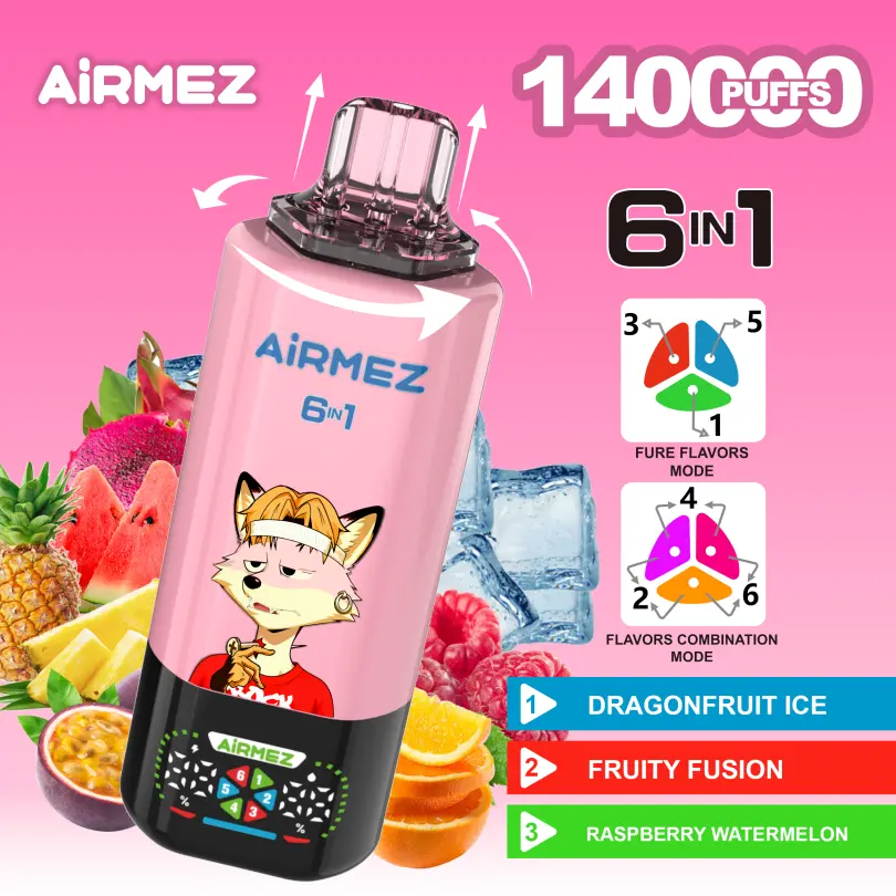 Airmez FOX 140K PUFFS 6u1 - Image 5