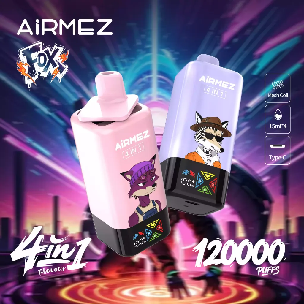 Airmez FOX 120K puffs 4u1