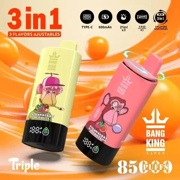 BANG KING Triple 85K Puffs 3u1 - Image 5