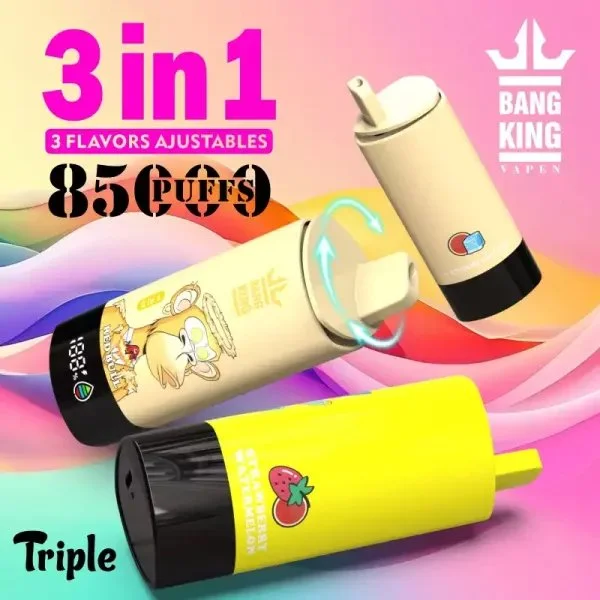 BANG KING Triple 85K Puffs 3u1 - Image 3