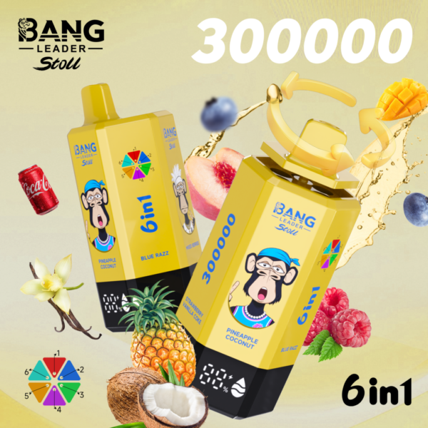 Bang Leader 300K 6u1 ízmeglepetés