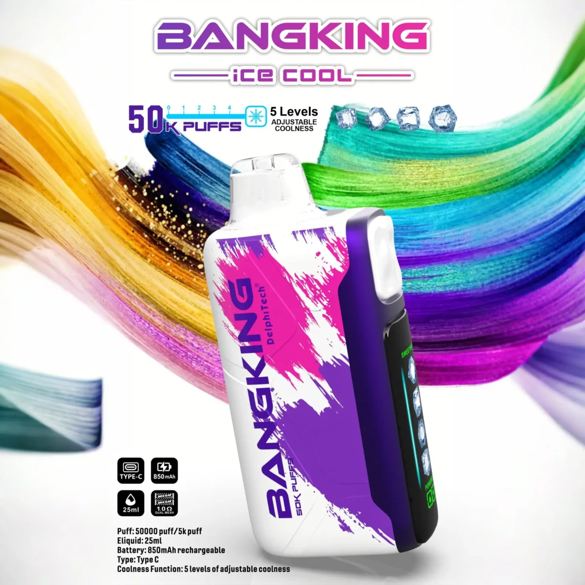 Bang King 50000 Puffs Ice Cool