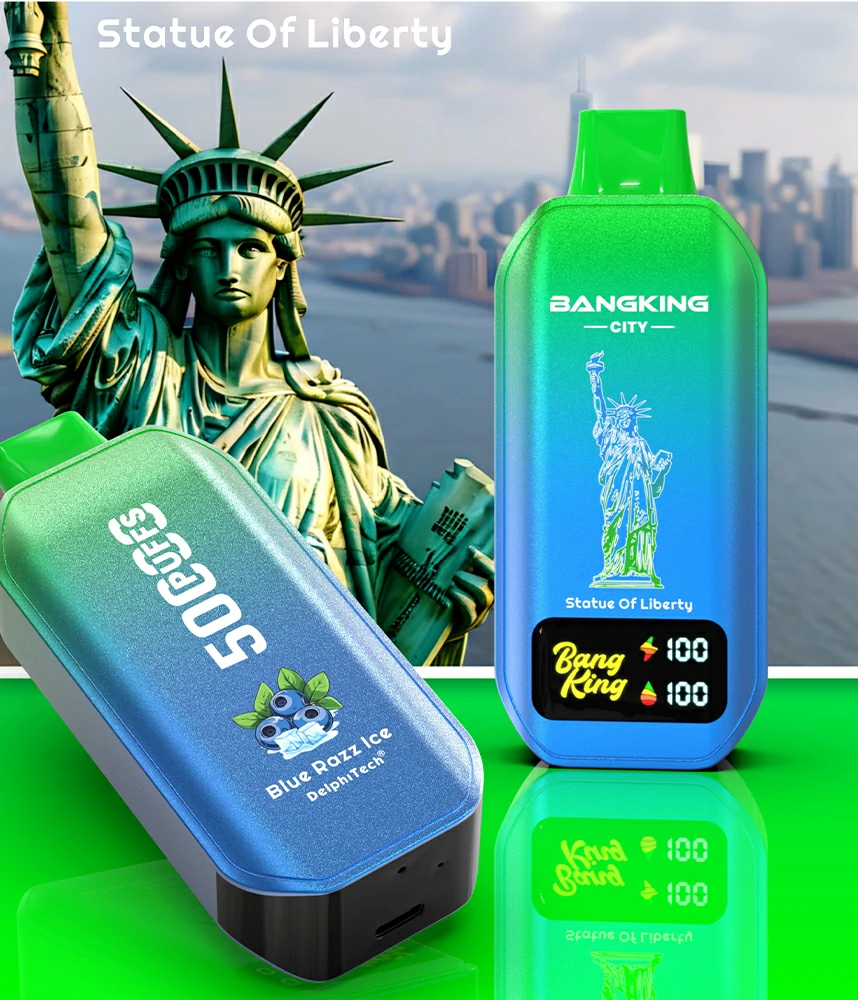 Bang King City 50K e cigi vape HD kijelző városi dizájn
