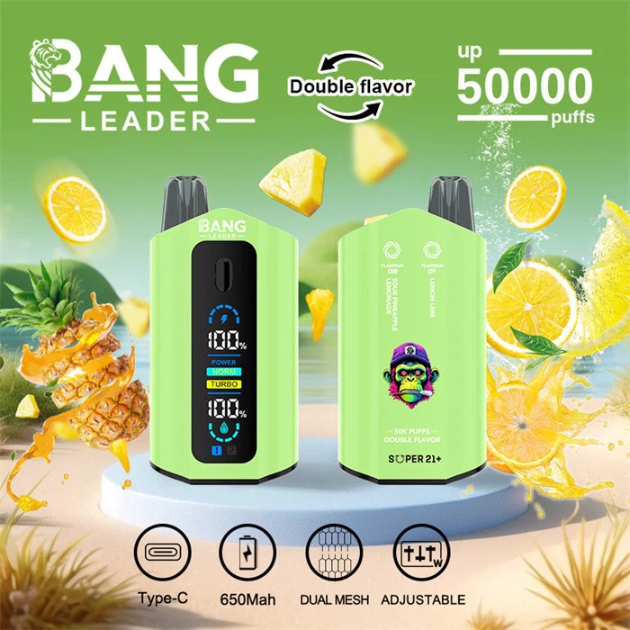 Bang Leader 50K Puffs Double Flavor
